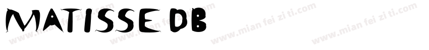 Matisse DB字体转换